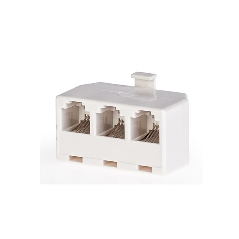 SCAME PARRE SPA - SCA180.799 TRIPLICATORE AVORIO PLUG 6/4