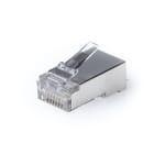 SCAME PARRE SPA - SCA180.814 SPINA PLUG 8/8 SCHERMATA + INSERTO CAT5E