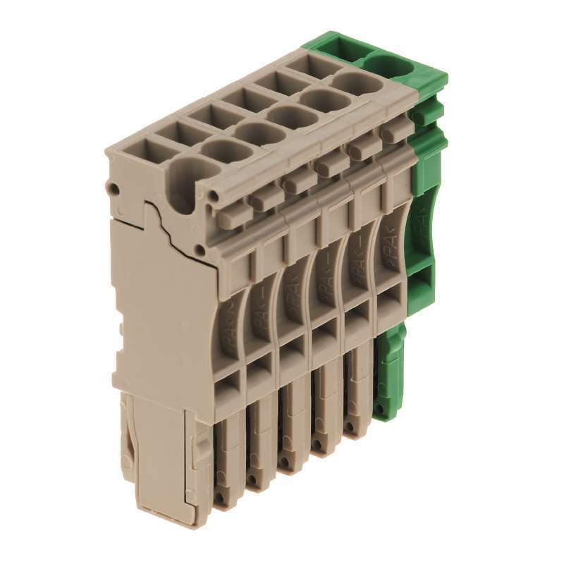 WEIDMULLER - WEI1867140000 ZP 2.5/1AN/7 GN/BE