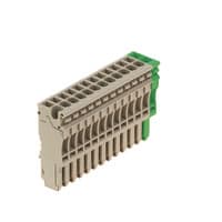 WEIDMULLER - WEI1867200000 ZP 2.5/1AN/13 GN/BE