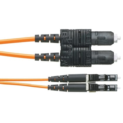 PANDUIT - PANNKFP92ELLSSM001 NETKEY 2-FIBER OS2 LC TO SC PATCH CORD L