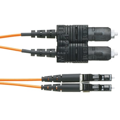 PANDUIT - PANNKFP92ERLSSM002 NETKEY 2-FIBER OS2 LC TO SC PATCH CORD R