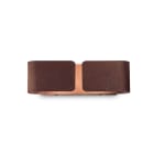 IDEAL LUX SRL - IUX187365 CLIP AP2 SMALL COFFEE