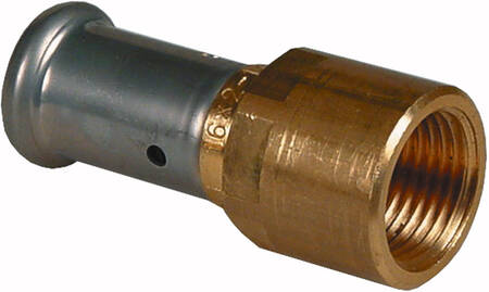 HENCO - CAPPELLOTTO - CPL18P2004 MANICOTTO FEMMINA IN OTTONE 20X1/2