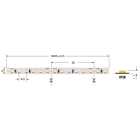 ELCART DISTRIBUTION - ERT186152500 LEDSTRIP 9,6W/MT 24V B.CALDO IP20