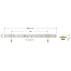 ELCART DISTRIBUTION - ERT186303500 ST.LED 14,4W/M BCC 24V IP20 CRI90