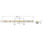 ELCART DISTRIBUTION - ERT186405200 STR.LED 34W/M BN 24V IP20 CRI90