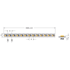 ELCART DISTRIBUTION - ERT186406000 S.L SEZ. 10.5W/M 24V BF IP20 CR90