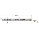 ELCART DISTRIBUTION - ERT186510500 DIG.STRIP 14,4W/M RGB 12V IP20