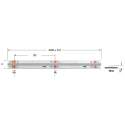 ELCART DISTRIBUTION - ERT186914000 STR.LED COB RGB 15W/M 24V IP20
