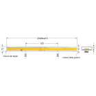 ELCART DISTRIBUTION - ERT187021400 COB STRIP 12W/M BC 220V IP65 25M
