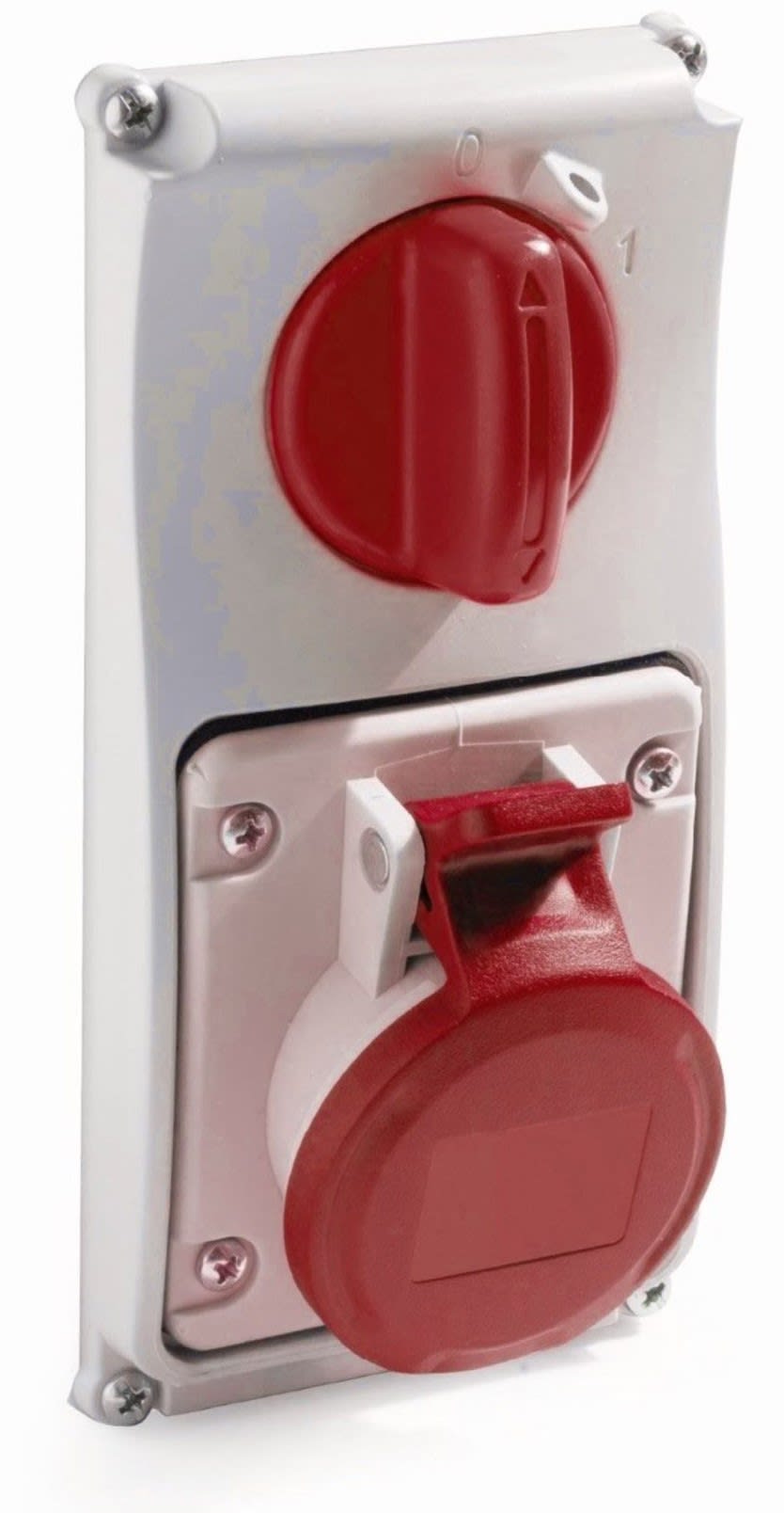 ROSI MATERIALE ELETT - RCO19.3434R6-I PR BLOC VERT INC IP44 5P 32A 380V