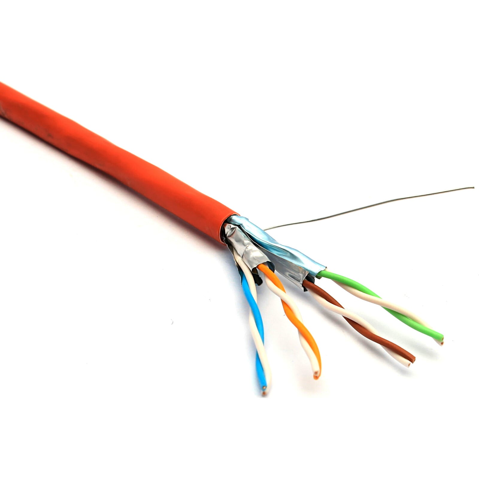EXCEL - EXL190-191-OR-305M Excel Cat6A Cable U/FTP B2ca 305 m Bx Or