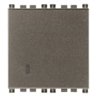 VIMAR SPA - VIW19000.2.M INTERRUTTORE 1P 10AX 2M METAL