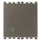 VIMAR SPA - VIW19008.2.M Pulsante 1P NO 10A 2M Metal