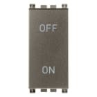 VIMAR SPA - VIW19016.M INTERRUTTORE 2P 20AX METAL