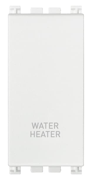 VIMAR SPA - VIW19016.WH.B INTERRUTTORE 2P 20AX WATER/HEATER BIANCO