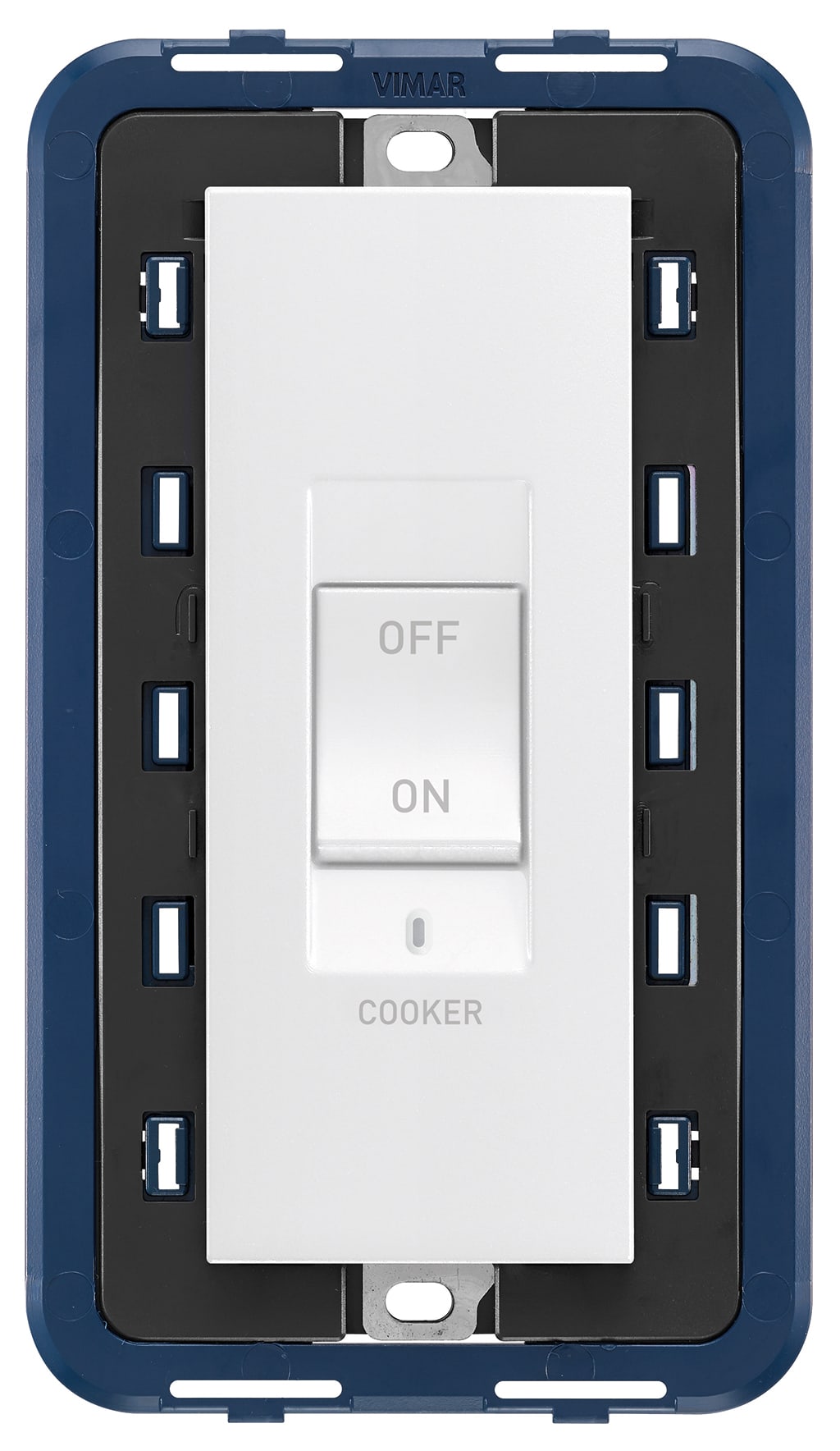 VIMAR SPA - VIW19019.CK.B INTERRUTTORE 2P 45A COOKER 5M BIANCO