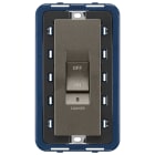 VIMAR SPA - VIW19019.CK.M INTERRUTTORE 2P 45A COOKER 5M METAL