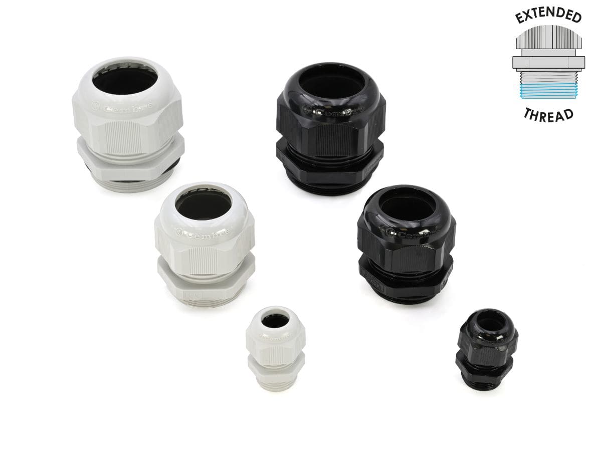 CEMBRE SPA - CEM1901.07N PRES.PA6.5 FIL.LUNGO IP68 PG7 NERO
