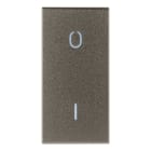 VIMAR SPA - VIW19021.99.M TASTO 1M SIMBOLO O I METAL