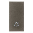 VIMAR SPA - VIW19021.C.M TASTO 1M SIMBOLO CAMPANELLO METAL