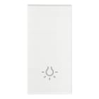 VIMAR SPA - VIW19021.L.B Tasto 1M simbolo luce bianco