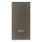 VIMAR SPA - VIW19021.PS.M Tasto 1M PRESS Metal