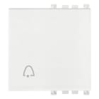 VIMAR SPA - VIW19022.C.B TASTO 2M SIMBOLO CAMPANELLO BIANCO