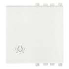 VIMAR SPA - VIW19022.L.B TASTO 2M SIMBOLO LUCE BIANCO