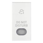 VIMAR SPA - VIW19026.DND.B TASTO 1M CON DIFFUSORE SIMB. DND BIANCO
