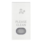 VIMAR SPA - VIW19026.PLS.B TASTO 1M CON DIFFUSORE SIMB. PLS BIANCO