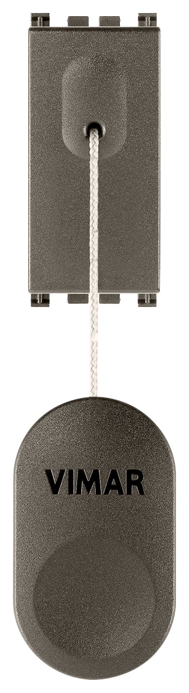 VIMAR SPA - VIW19052.M PULSANTE 1P NO 10A TIRANTE METAL
