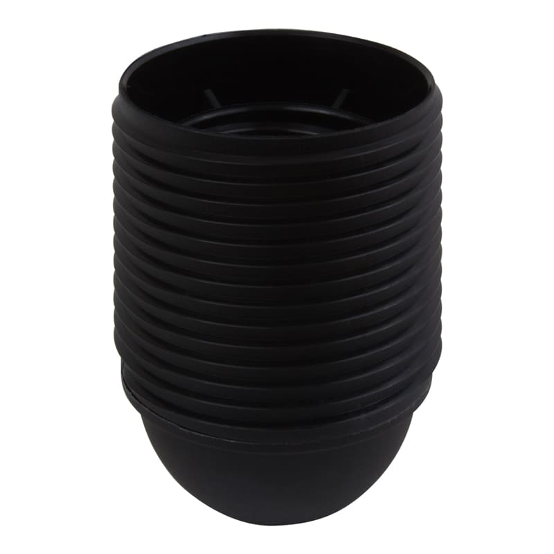 SCAME PARRE SPA - SCA190.6000FG PORTALAMPADA E27 F/S CF NERO