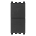 VIMAR SPA - VIW19066 DUE PULSANTI INDIPEND. NO+NO 10A GRIGIO