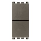 VIMAR SPA - VIW19066.M DUE PULSANTI INDIPEND.NO+NO 10A METAL