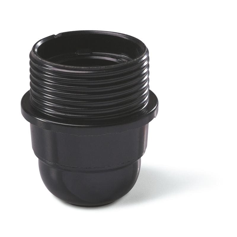 SCAME PARRE SPA - SCA190.6000FCG PORTALAMPADA E27 F/S CPF NERO