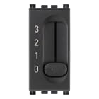 VIMAR SPA - VIW19095 COMMUTATORE A SLITTA 1P 6(2)A GRIGIO