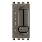 VIMAR SPA - VIW19095.M COMMUTATORE A SLITTA 1P 6(2)A METAL