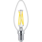 SIGNIFY ITALY SPA - PHLMLCAN25927E14 MASTER, LED, B35, 25 W, E14, 2200 K, 2700 K, 340 lm, CRI 90, 25000 ore, Vetro