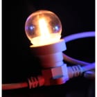 GIOCOPLAST NATALE SP - GCP19018340 LAMP. GLOBINO LED BIA.CAL. 2 W E27