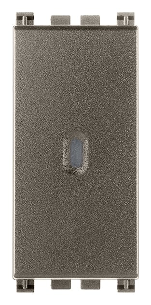 VIMAR SPA - VIW19100.M INTERRUTTORE 1P 10AX ASSIALE METAL