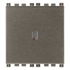 VIMAR SPA - VIW19108.2.M Pulsante 1P NO 10A assiale 2M Metal