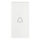 VIMAR SPA - VIW19131.C.B TASTO 1M SIMB. CAMPANELLO ASSIALE BIANCO
