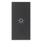 VIMAR SPA - VIW19131.L TASTO 1M SIMBOLO LUCE ASSIALE GRIGIO