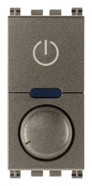 VIMAR SPA - VIW19136.1.M DIMMER MASTER ROT.230V UNIVERSALE METAL