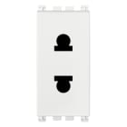 VIMAR SPA - VIW19234.B PRESA SICURY 2P 16A USA+EU 4,8MM BIANCO