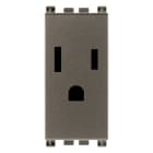 VIMAR SPA - VIW19242.M Presa SICURY 2P+T 15A USA+SASO Metal