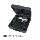 BM SPA - BMM019270122 Avvitatore reversibile in alluminio fornito con 5 bussole macchina, in valigetta