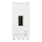 VIMAR SPA - VIW19292.B UNITA ALIMENTAZIONE USB 5V1,5A 1M BIANCO